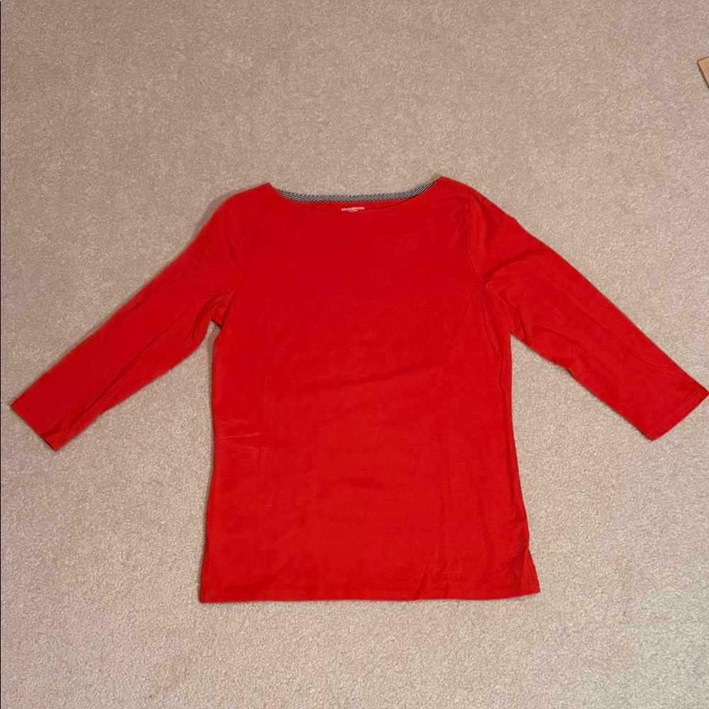 Jones New York Sport 3/4 Sleeve Top – Red | Size M